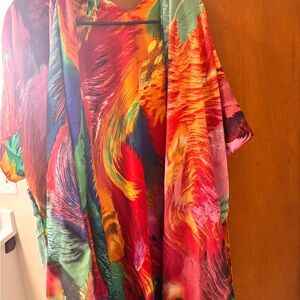 Vibrant Multicolor Women's Kimono